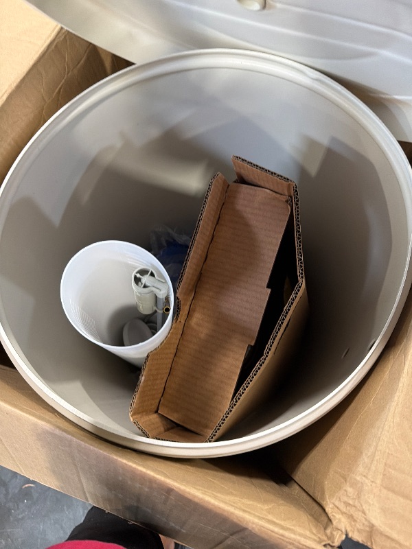 Photo 1 of ** SOLD AS IS NO REFUND/RETUEN SEE COMMENTS
IRON Pro 2 Combination water softener iron filter Fleck 5600SXT digital metered valve for whole house (80,000 Grains, Almond)