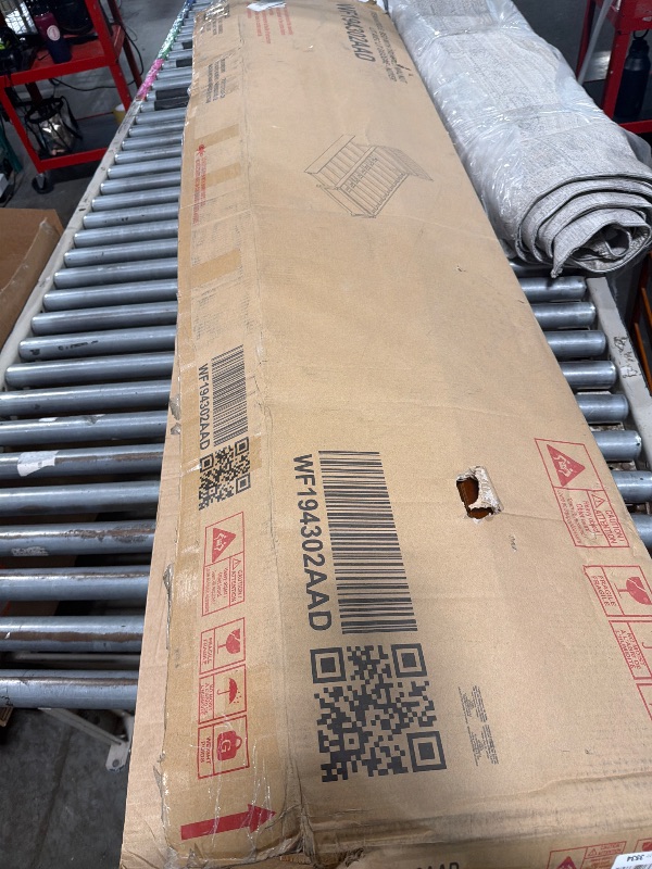Photo 1 of ***FINAL SALE NO RETURN***PARTIAL SET***GDFStudio Twin Trundle Bed, Solid Wood Twin Bed Frame with Pull Out Trundle, Wood Platform Bed Frame with Headboard and Solid Wood Slat Support for Bedroom Guest Room, No Box Spring Needed, Walnut