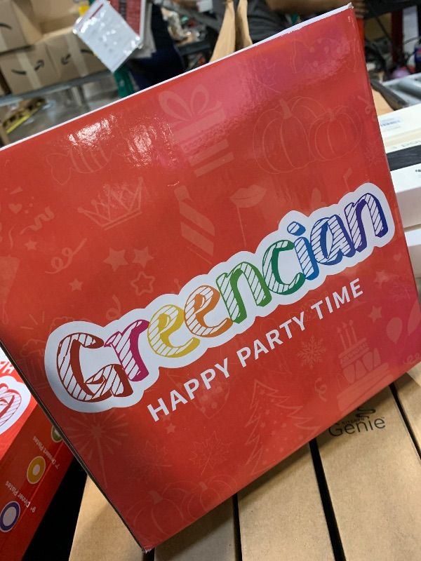 Photo 1 of **See Clerk Notes**
96Pcs Gem Stone Baby Shower Party Supplies She is a Gem Plates and Napkins Green Crystal Jewel Tableware Sets Glitter Jewel Geology Themed Decor for Baby Shower Newborn Girl Birthday Party Serve 24