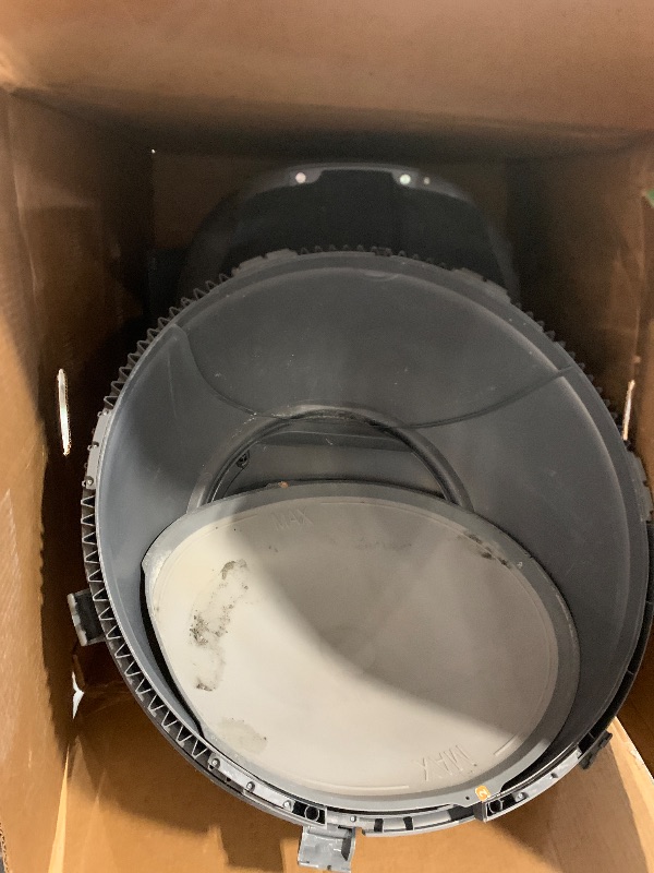 Photo 1 of **AS IS, FINAL SALE** SHETAZ Self Cleaning Litter Box,Automatic Cat Litter Box for Multiple Cats,Robot with APP Control,Dual Safety Protection,Odor-Free Waste Disposal Includes Trash Bags,Grey