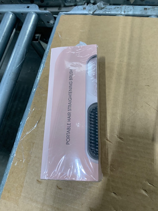 Photo 1 of **UNTESTED**
Go Brush Pro 2026 Straight Hair Brush 300 Million Negative ions Portable Cordless Straight Hair combsuitable for Women, 4-Temperature Fast Heating MCH Ceramic Coating is Smooth (Light Black)