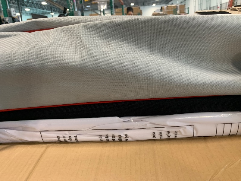 Photo 1 of ***RIP IN PACKAGING!!!Eurmax USA 10x10ft Pop Up Canopy, Commercial Instant Tent for Outdoor Events, Patented No-Tip Rolling Storage Bag with 4 Sandbags, UV & Water Resistant, Heavy Duty Portable Shelter Gazebo, White