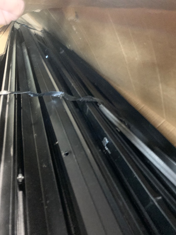 Photo 1 of ***MISSING WINDOWS!!!!!8x12 FT Polycarbonate Greenhouse,Large Walk-in SturdyOutdoor Aluminum Frame Greenhouse with Roof Vent, Lockable Push Door,for Garden, Backyard, Patio & Lawn(Black)