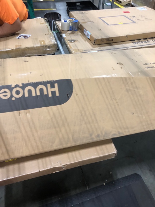 Photo 1 of 
**SIMILAR TO PHOTO NOT EXACT!!!Huuger Dual Motor Electric Standing Desk Frame, Sit Stand up Desk Leg for 47.2” to 86.6” Desktop, Computer Desk Leg with Cable Tray, 3 Memory Height Presets, 2 Hooks, Black Frame Only
