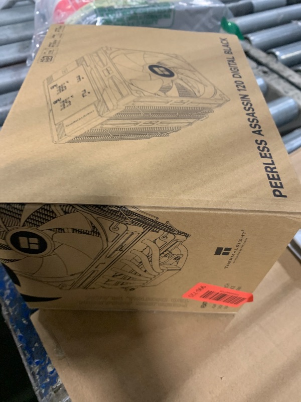 Photo 1 of ** SOLD AS IS, NO REFUND/RETURN** SEE COMMENTS!
Thermalright Peerless Assassin 120 Digital Black CPU Air Cooler, Digital Screen Top Cover,6 Heatpipes Computer CPU Cooler, for AM4/AM5,Intel LGA1700/1851/1150/1151/1200, PC Cooler-Black