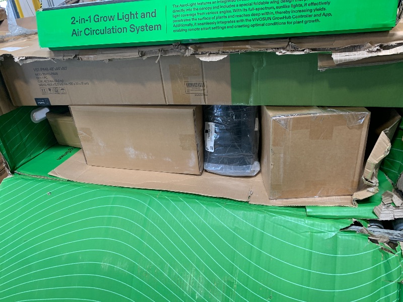 Photo 1 of ***FACTORY SEALED****
VIVOSUN Smart Pro Grow Tent Kit 4×4 Complete Smart Grow System WiFi-Integrated Automatic Control GrowHub E42A+, 2-in-1 Tunable Spectrum LED Grow Light, 360° Ventilation & Circulation Control System