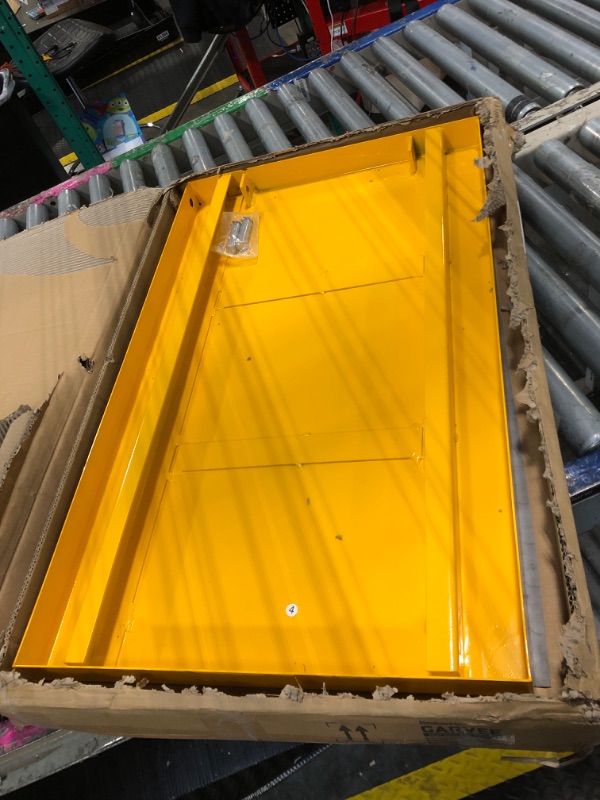 View 3 of ***PARTIAL SET, NON-SLIP PAD ONLY****
Hydraulic Lift Table Cart 1100lbs, Lift Table Capacity 35.5" Lifting Height, Manual Single Scissor with 4 Wheels and Non-Slip Pad Thickness 3mm for Material Handling and Transportation