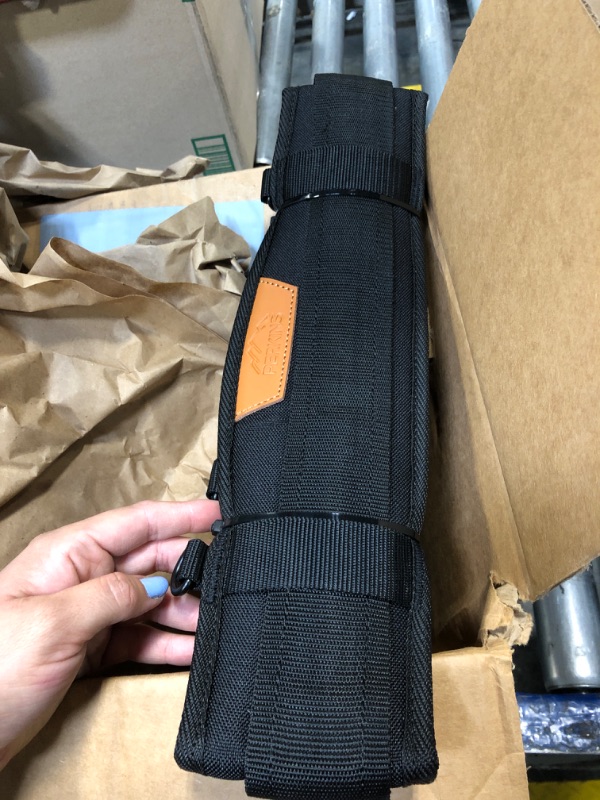 Photo 1 of *MISSING PARTS - see clerk notes*
Perkins Builder Brothers Essential Tool Belt Set With Suspenders, Ideal for Framers, Carpenters and Contractors, Medium Size, Black