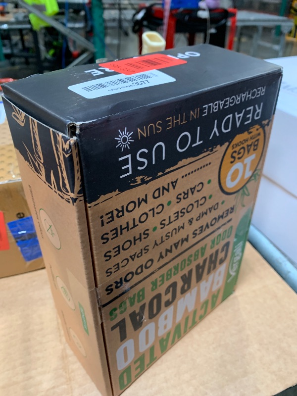 View 2 of **MISSING PARTS**
Activated Charcoal Odor Absorber for Strong Odors in Car, Closet, Shoe, Basement. 10 Activated Charcoal Bags Odor Absorbers for Home. Bamboo Charcoals Air Purifying Bag Charcoals Deodorizer Eliminator