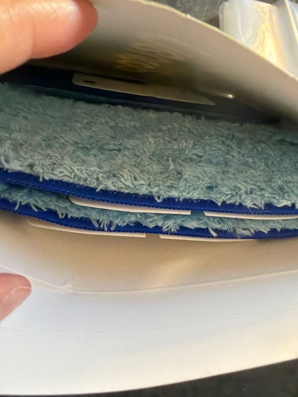 Photo 1 of **SMALL**Neutop Replacement Washable & Reusable Wet Mopping Pad Compatible with iRobot Braava Jet 240, 241, 244, 245, 250 Robot Mops, Blue, 6-Pack.