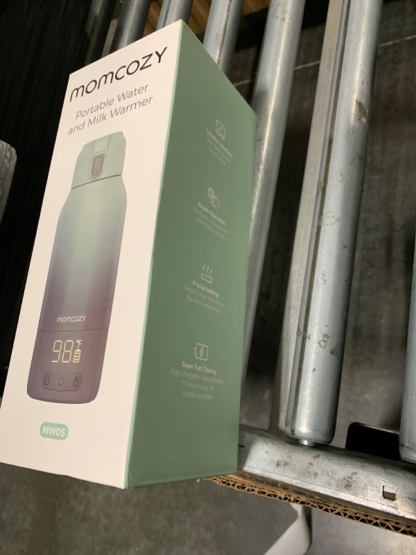 Photo 1 of ***FACTORY SEALED***

Momcozy Portable Bottle Warmer for Travel – Dual Heating Modes for Breast Milk & Water, Portable Milk Warmer with Fast Heating & Long Battery Life, 17 Ounces Large Capacity to Meet Your All-Day Needs