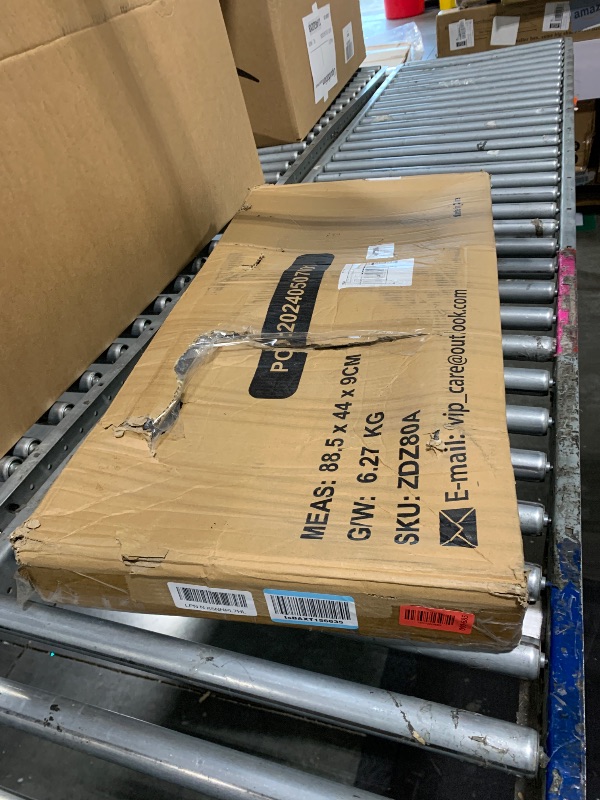 Photo 1 of ****COSMETIC DAMAGE **** QUERNA Folding Coffee Table, No Assembly Low Coffee Table, Floor Table Desk for Sitting on The Floor, Portable Floor Table for Living Room, Home, Caravan and use, 31.5L‘ x 15.8W’ x 15.8H’