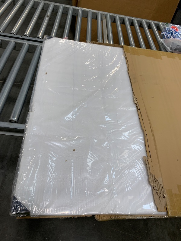 Photo 1 of **** CRACKED/ BROKEN***** Roowest 2 Pcs 36 x 48 Inch, 1/8 Inch Thick Clear Acrylic Sheet Plastic Sheet Cut to Size Acrylic Board Panel Blank for Craft DIY Signs Frames Engraving Display Cases
