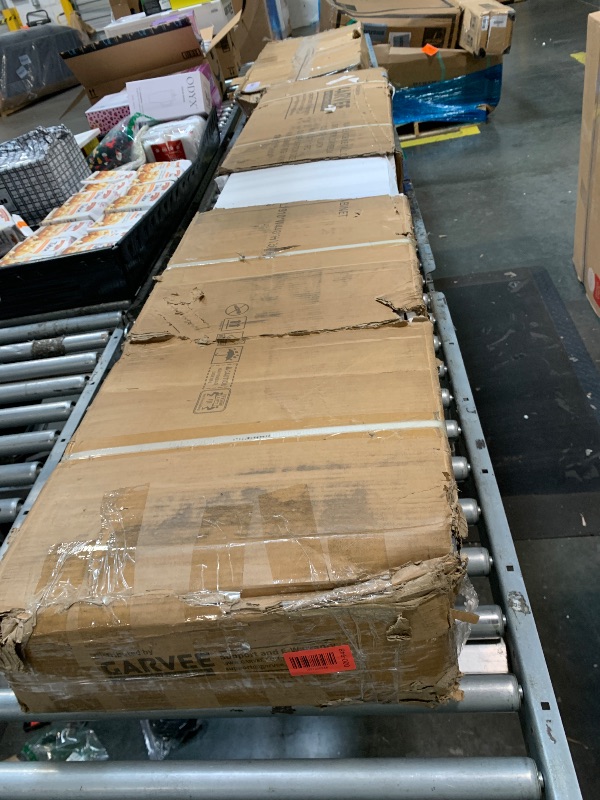 Photo 1 of **** HAS A FEW DENTS **** Garvee Metal Storage Cabinet, 73 Inch Garage Storage with Locking Doors and Adjustable Shelves, Heavy Duty Tool Cabinet with 2 Drawers