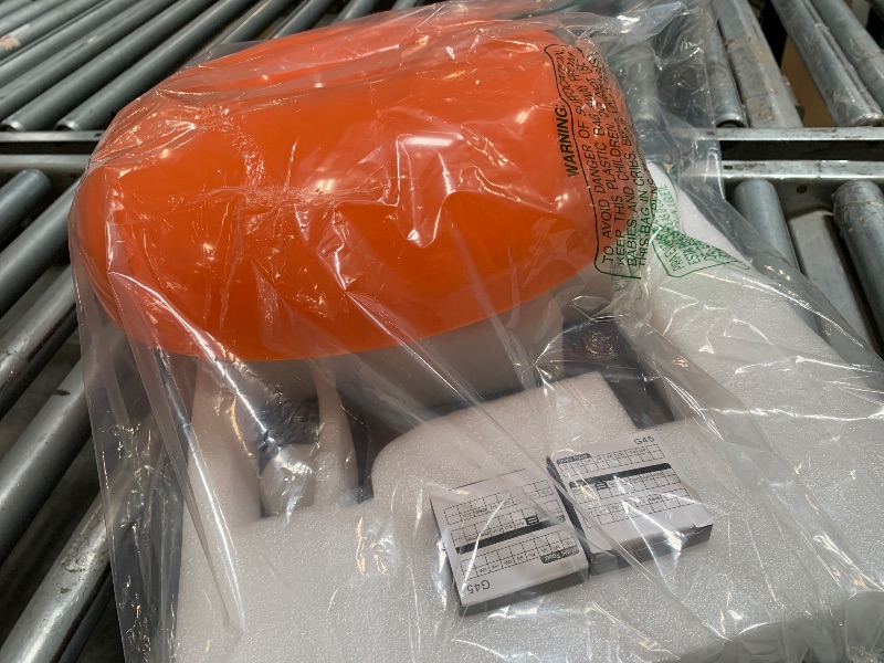 Photo 1 of *FOR PARTS ONLY*
Akia Collection Orange Mushroom Lamp with 4 Replacable Bulbs– Retro Mid-Century Modern Mushroom Light for Bedroom, Nightstand or Desk