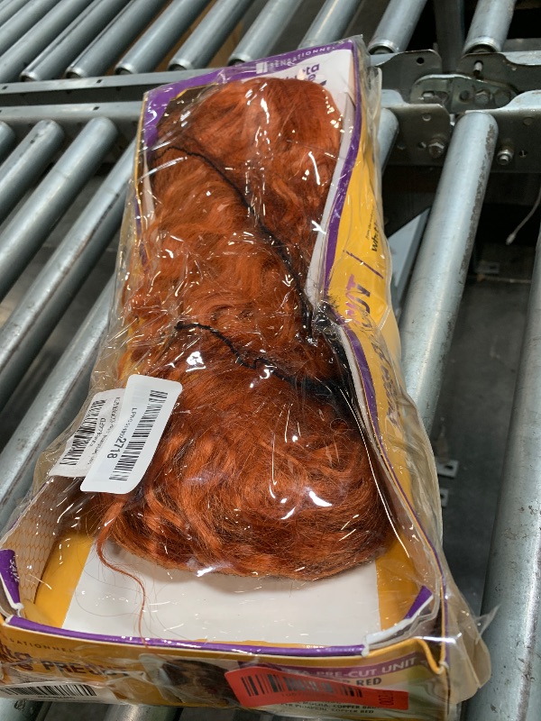 Photo 1 of ***SIMILAR ITEM***Sensationnel Butta Lace Precut Wigs - Unit 4 Glueless Extra Wide 5 Inch Deep Parting Synthetic Pre Tweezed Smaller Knot Hairline (COPPERRED)