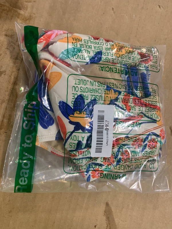 View 2 of **USED - MINOR DAMAGE**
Herseas Women's U Wire Bikini Sets Floral Print Two Piece Tummy Control Swimsuit Crisscross Back 2026 Summer Beach Bathing Suits Chic Beach Vacation Clothes Orange Floral Small