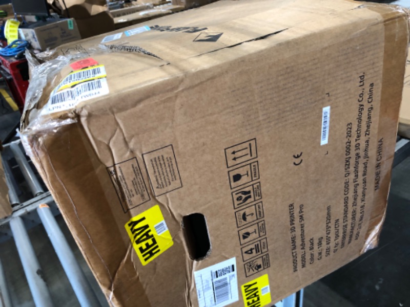 Photo 1 of **** REGULAR 5M PRINTER**** FLASHFORGE Adventurer 5M Pro 3D Printer with 1 Click Auto Printing System, 600mm/s High-Speed, Quick Detachable 280°C Nozzle, Core XY All-Metal Structure, Multi-Functional 220x220x220mm 3D Printer