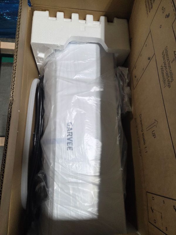 Photo 1 of ****PARTIAL SET - BOX 1/2 NLY**** 24000 BTU Dual Zone Mini Split Air Conditioner, 20 SEER2 12000+12000 BTU Wifi Enabled Multi Zone Ductless,160 Sq.Ft Cooling/Heating,Smart Inverter, Installation Kit, White