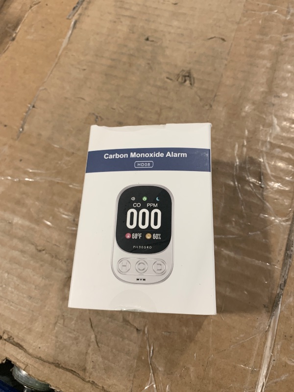 Photo 1 of **UNTESTED**
Pildegro 3-in-1 Carbon Monoxide Detector Plug in, Professional 2.1" LED Plug-and-Play Real-Time CO Monitor with Temp & RH, Premium Portable Travel CO Alarm with 85dB Loud Alarm (Grey/Timeless)