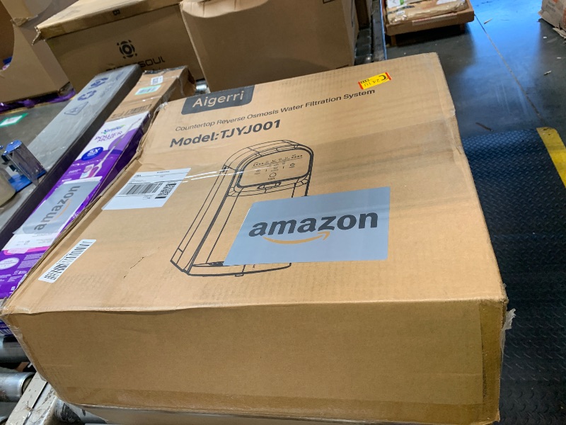 Photo 1 of ****VERY USED*** Aigerri Portable Countertop Reverse Osmosis Water Filter with UV, 5-Stage RO Filtration System, No Installation Needed, 5:1 Pure to Drain Ratio, Compact Water Purifier for Home, Office & RV
