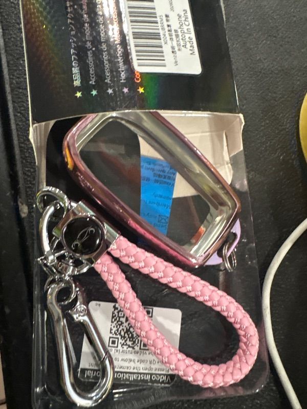 Photo 1 of **DIFFERENT COLOR**
Autophone Key Fob Cover with keychain Compatible with Toyota 2025-2026 Camry 4Runner,2021-2026 Venza,Sienna, 2019-2026 Land Cruiser,Fortuner,Mirai, 2023-2026 Highlander,Prius,Corolla (Silver)
