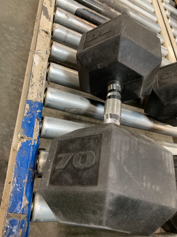 Photo 1 of (SDR70) RUBBER HEX DB 70LB