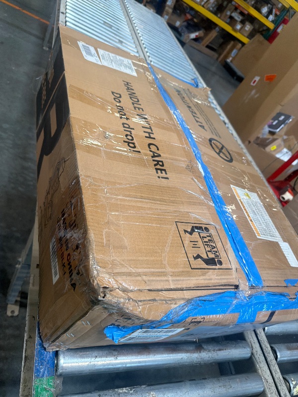 Photo 1 of ****** AS IS ALL SALES FINAL NO RETURNS ******* Gaming Chair, Computer Chair with RGB LED Lights, High Back Ergonomic Chair for Adults with Footrest and Linkage Armrests& Headrest Lumbar Support (Without Bluetooth Speakers)