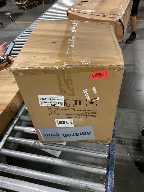 View 2 of ***FINAL SALE/NO RETURN *** VEVOR Electric Garage Heater, 10000-Watt with Remote Control & 10 Hour Timer & Overheat Protection Wall/Ceiling Mounted Shop Heater, Commercial Fan-forced for Indoor Workshop Warehouse,240V White