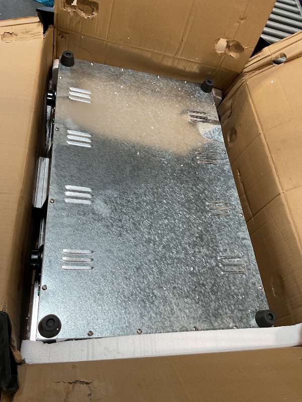 Photo 1 of ***FINAL SALE NO RETURN FOR PARTS***29" Commercial Electric Countertop Griddle,110V 3000W Flat Top Grill Hot Plate BBQ,Adjustable Thermostatic Control 122°F-572°F,Stainless Steel Restaurant Grill for Kitchen(NO PLUG)