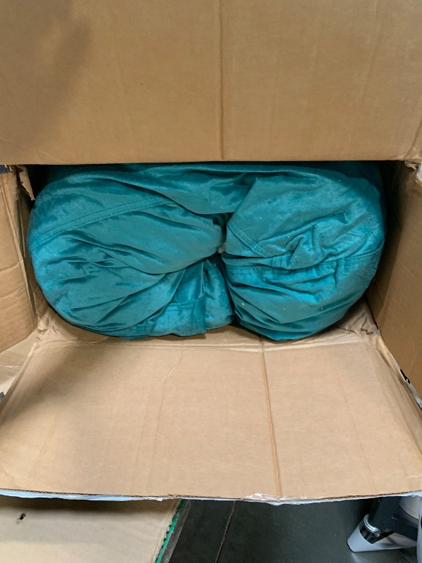 Photo 1 of **** AS IS ALL SALES FINAL NO RETURNS****Sofa Sack Bean Bag Chair - Plush, Ultra Soft - Memory Foam Bean Bag Chair with Microsuede Cover - Stuffed Foam Filled Furniture and Accessories for Dorm Room 3 Feet - Aqua Marine
