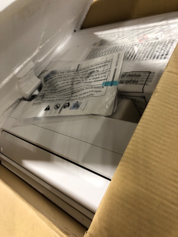 Photo 1 of ***VERY USED*** Midea 8,000 BTU U Shaped Smart Inverter Window Air Conditioner - Cools 350 Sq Ft, Ultra Quiet with Open Window Flexibility - Alexa/Google Assistant Compatible - 37% Energy Savings, Remote (Updated)