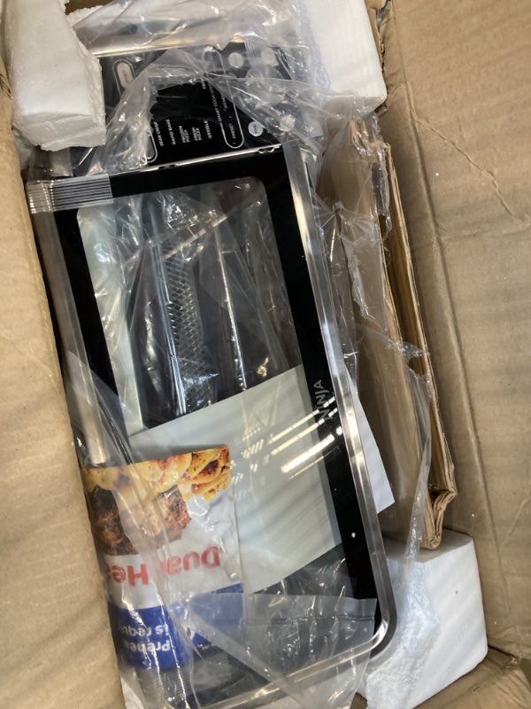 Photo 1 of ***SIMILAR***Ninja, Toaster Oven, Air Fryer, Thermometer, Toaster Oven Air Fryer Combo, Stainless Steel, Quick meals, Fries, Frozen Food, Air Fry, Dehydrate, Reheat, 13-in-1,Less Oil, Flip Away Oven, Foodi, SP351