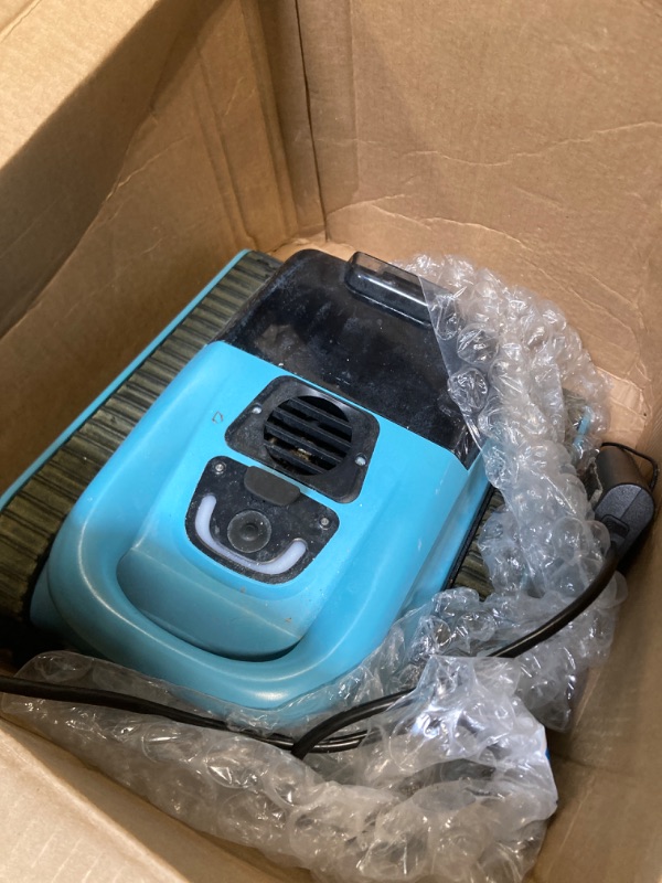 Photo 1 of (2025 New) Cordless Pool Vacuum Robot with App Control, Wall & Waterline Cleaning,150 Mins Runtime, Smart Navigation, Robotic Pool Cleaner for Inground & Above Ground Pools up to 2000 Sq.ft