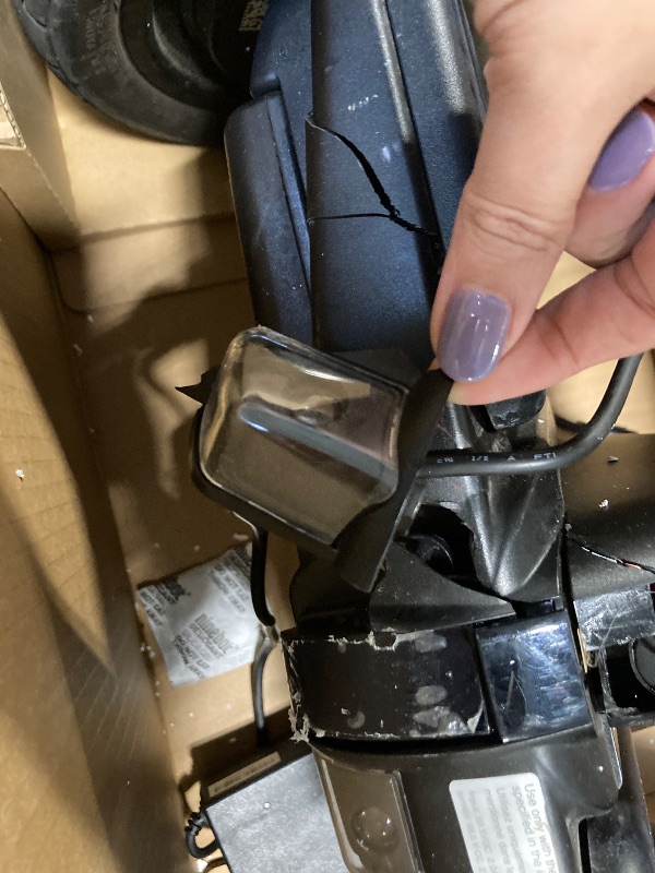 Photo 1 of **** VERY DAMAGED*** Segway Ninebot S2 Electric Self-Balancing Scooter - Master Your Commute w/t 11.2 mph Max. Speed, 21.7 Mi Range, 10.5” Off Road Tires, Compatible w/t Gokart Kit, UL-2272 Certified
