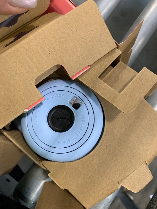 Photo 1 of [HEAVY DAMAGE NONFUNCTIONAL] Fujifilm Instax Mini 12 Instant Film Camera - Pastel Blue