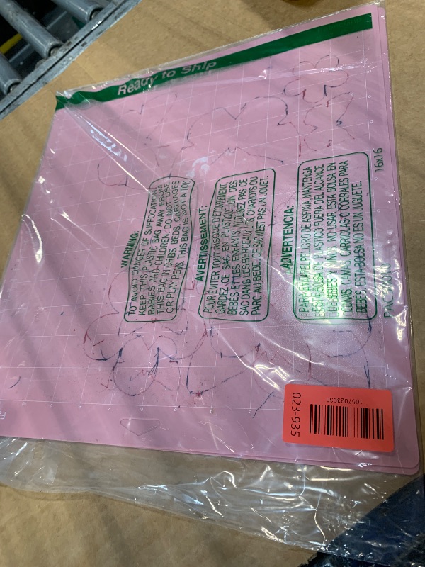 Photo 1 of **DIRTY/USED**
HTVRONT Fabric Grip Cutting Mat, 3 Pcs Cutting Mat 12x12 Compatible with Cricut Maker 3/Maker 4/Maker/Explore 3/4/5/Air 2/One, Fabric Adhesive Sticky Quilting Cutting Mats Replacement Accessories