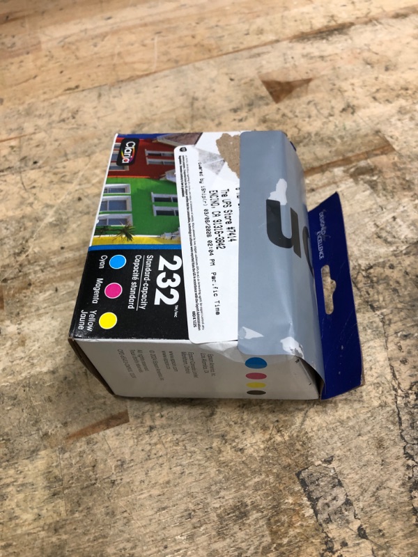 Photo 1 of *UNOPENED* EPSON 232 Claria Ink High Capacity Black & Standard Color Cartridge Combo Pack (T232XL-BCS) Works with WorkForce WF-2930, 2950 and Expression XP-4200, 4205