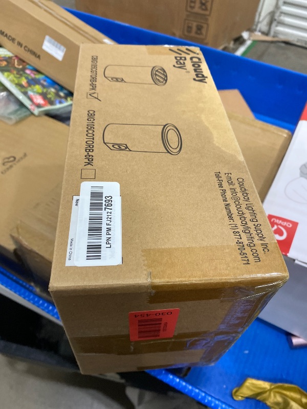 Photo 1 of [6 Pack]CLOUDY BAY 9W Low Voltage Landscape Lights,LED Well Lights,Grated Top,12V-24V Waterproof Outdoor,2700K/3000K/3500K/4000K/5000K In Ground Lights for Fence Pathway Deck,Transformer Excluded