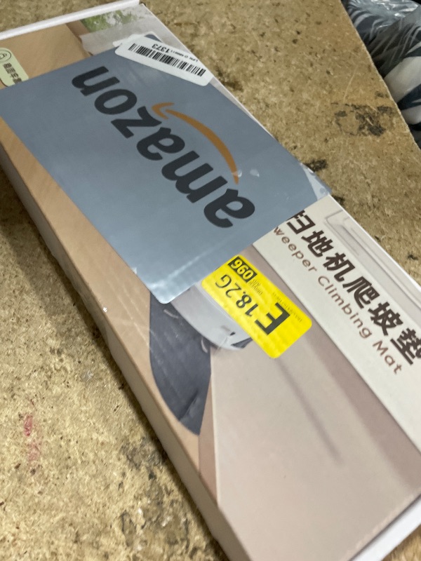 Photo 1 of 1.2'' Plastic Threshold Ramp for Robot Vacuums Fits Roborock Dreame iRobot Shark Compatible with Ecovacs Eufy Xiaomi Narwal MOVA -1.2''x4.5''x25'' Grey Climbing Mat for 0.8''-1.2'' Sills-1 Pack