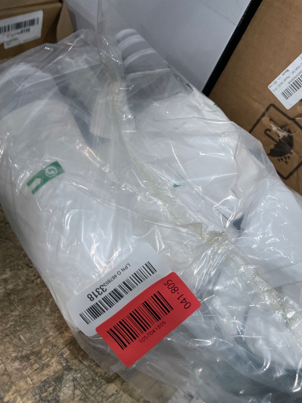 Photo 1 of 10 Gallon Trash Bags Drawstring, 1 Mil Thick White Garbage Bag for Office Kitchen, 75 Count