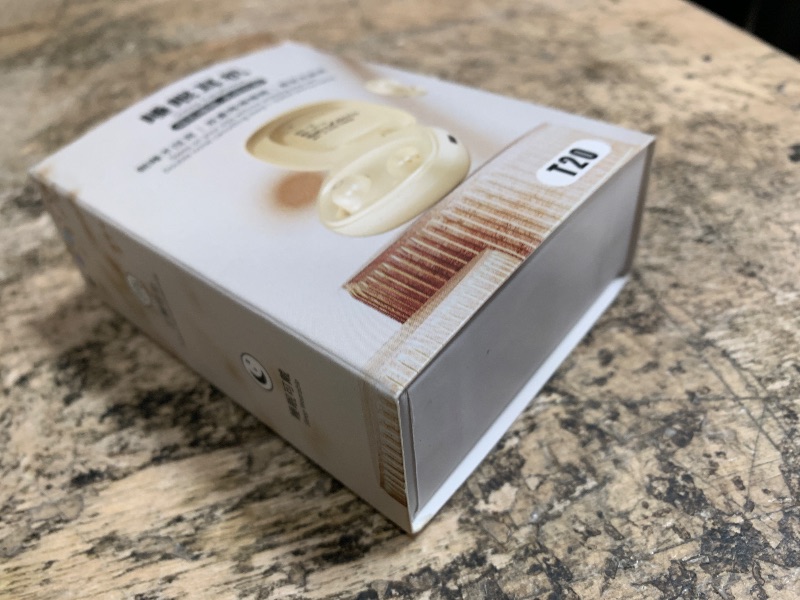 Photo 1 of **PARTIAL SET ONLY 1 HEADPHONE IS FUNCTIONAL**Xmenha T20Invisible Mini Invisible Wireless Bluetooth In Ear Earbuds for Small Ears Canals Women Sleep Earbuds, Skin Tone, 5.4 Bluetooth, 24Hrs Battery Life