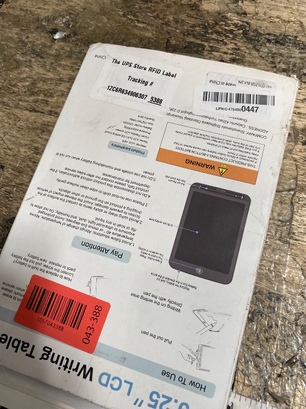 Photo 1 of [2 Pack] TIQUS 9.25 Inch LCD Writing Tablet Pad Ewriter Electronic Board and MeMO Notes for and Adults at Home School and Office Middle Stylus [Black]