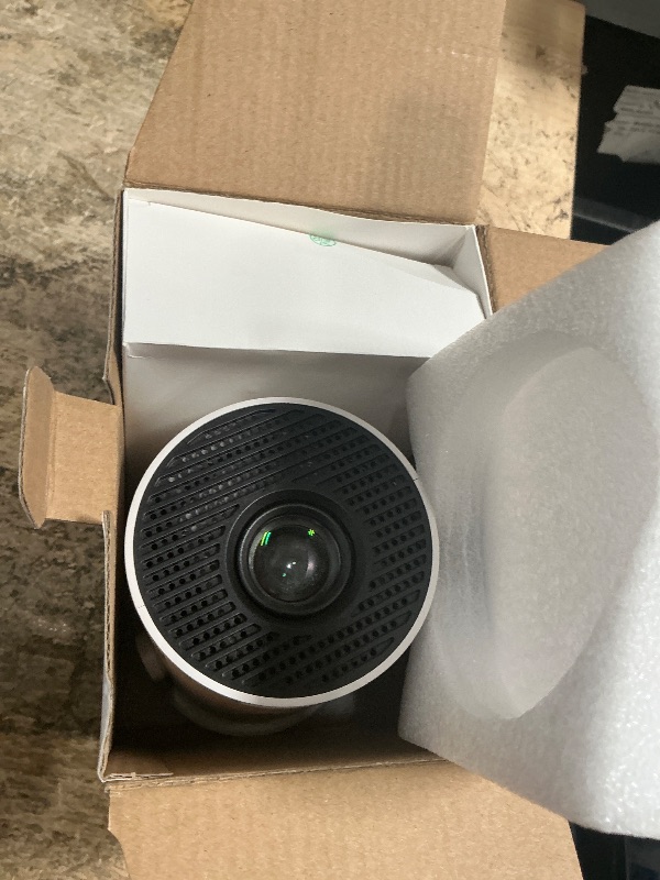 Photo 1 of [Built-in Apps & 2026 Upgraded] Mini Projector Support 4K 1080P Auto Keystone 180° Rotatable with WiFi 6 and Bluetooth 5.4, Projector Portable Compatibile with HDMI/TV Stick/Memory Stick/Laptop-White