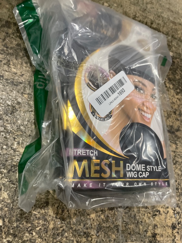 Photo 1 of (3 Pack) Qfitt Mesh Dome Style Wig Cap Extra Large #5021