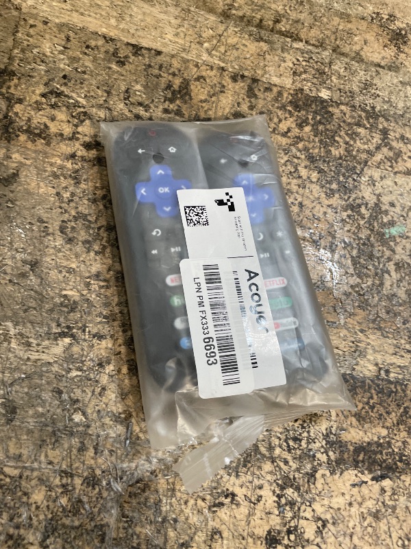Photo 1 of (Pack of 2) Replacement Remote Control Only for Roku TV, Compatible for TCL Roku/Hisense Roku/Onn Roku/Sharp Roku/Element Roku/Westinghouse Roku/Philips Roku Smart TVs (Not for Roku Stick and Box)