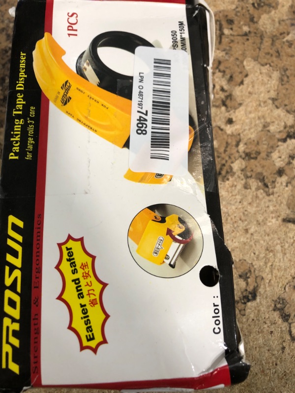 Photo 1 of ?Upgraded? PROSUN Blade Safety Cover 2 Inch Professional Packing Tape Dispenser Packaging Metal Handheld Tape Gun Sealing Cutter with Extra Blade Green