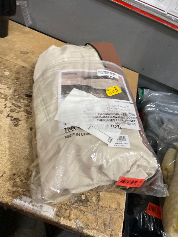 Photo 1 of **USED&DIRTY** Bestalent Outdoor Furniture Sofa Covers Waterproof,3-Seater Patio Sofa Covers Fits up to 85W x 37D x 35H inches