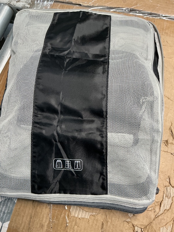 Photo 1 of 10 Set Compression Packing Cubes for Travel Essentials,Compressible Expandable Packing Cubes for Suitcase,OlarHike Luggage Organizer Bags for Travel,Handy Helper for Organizing Clothes(Black)