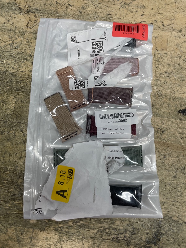 Photo 1 of 10 Pack Stretchy Bands Compatible with Apple Watch Band 40mm 38mm 41mm 42mm 44mm 45mm 46mm 49mm Women Men, Water-Resistant Solo Loop Elastic Sport Straps for iWatch Series 11 10 9 8 7 6 5 4 3 SE Ultra